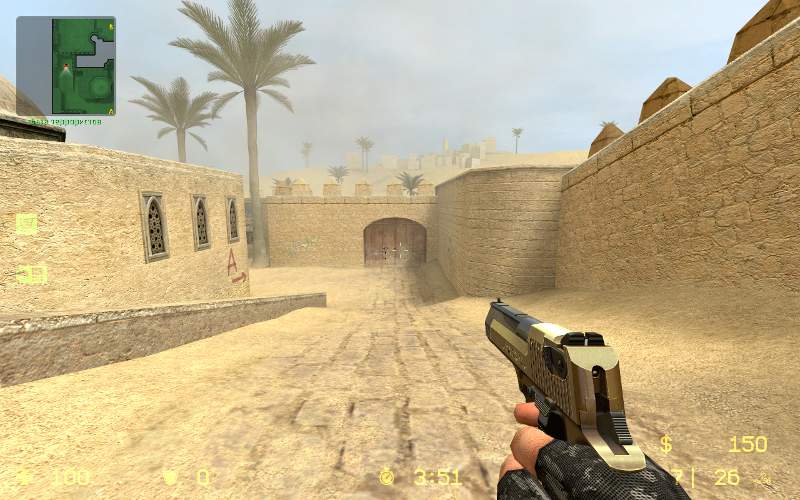 CSS Deagle Two tone Gold
