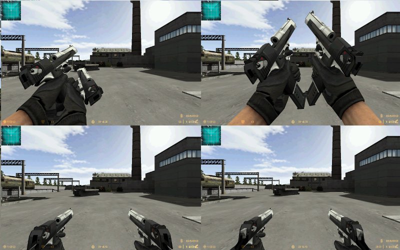 Dual panda Deagle