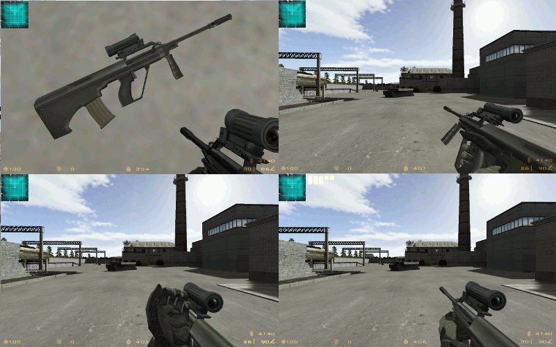 AUG with Eclan scope