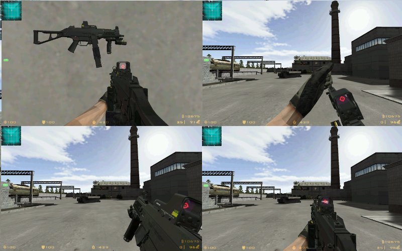 Тактический HK UMP-45
