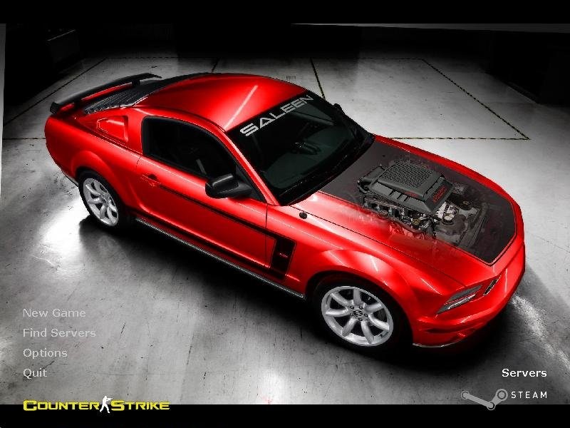 Saleen Mustang background