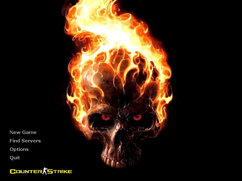 Ghost rider skull Background