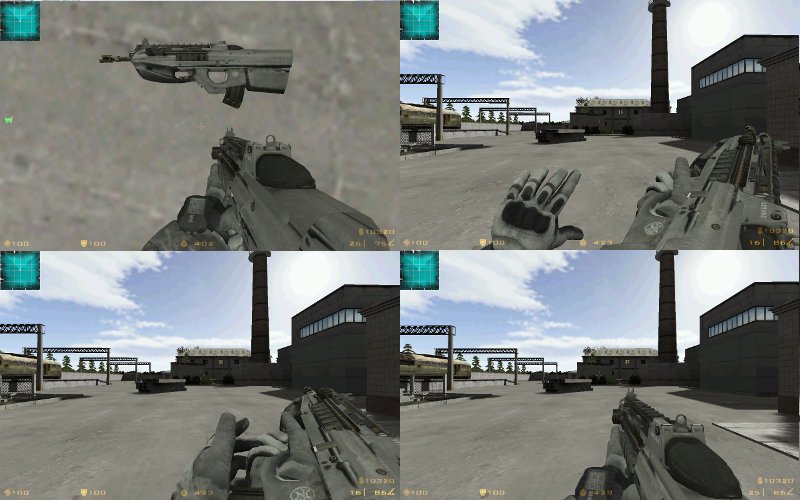 MW2 Realistic FN F2000 for Famas