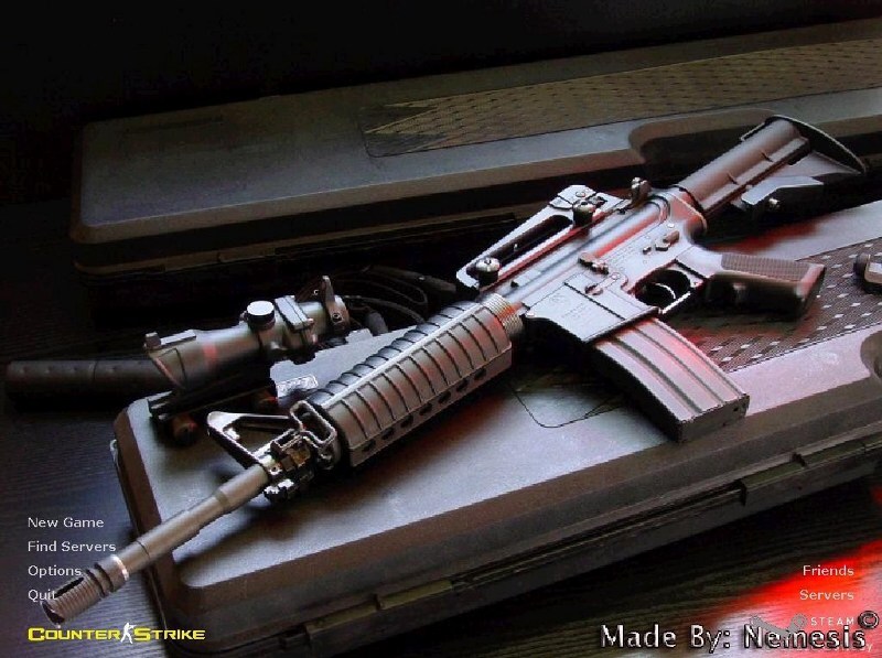 Nemesis M4A1 background