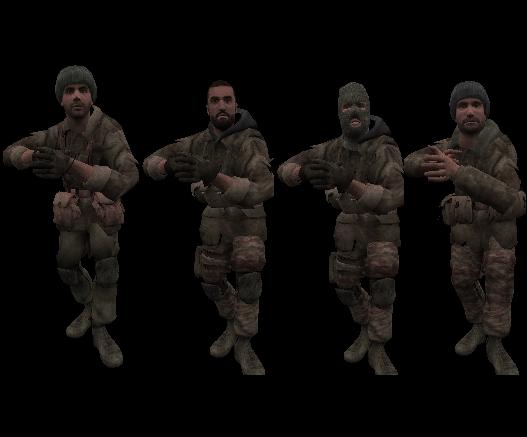 COD4 All Ghillied up spetsnazes