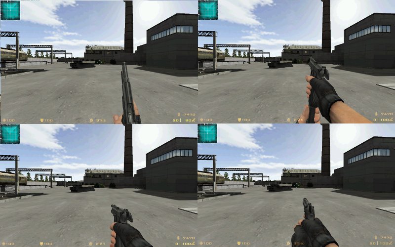 Beretta M92FS Animations for 5-7