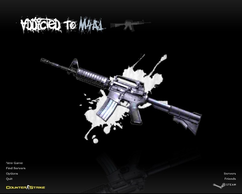 Black and White m4 background