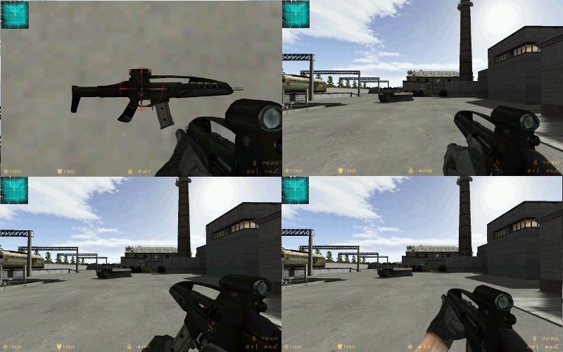 Black XM8 for AUG