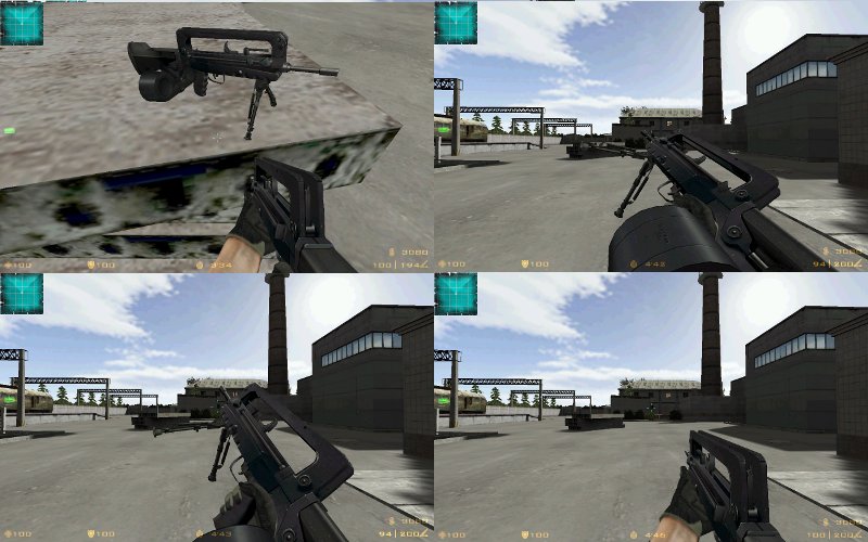 Famas with Cmag for M249