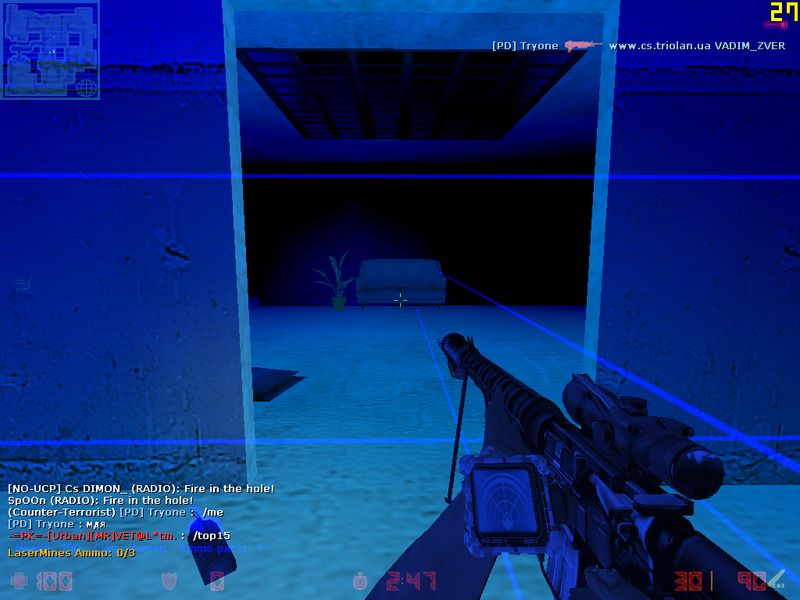 Tactical M4A1 with HB sensor,acog,silencer & knife for ak-47