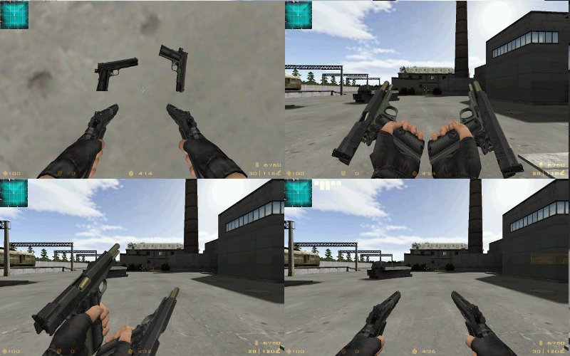Duals COLT 1911 + alternative textures