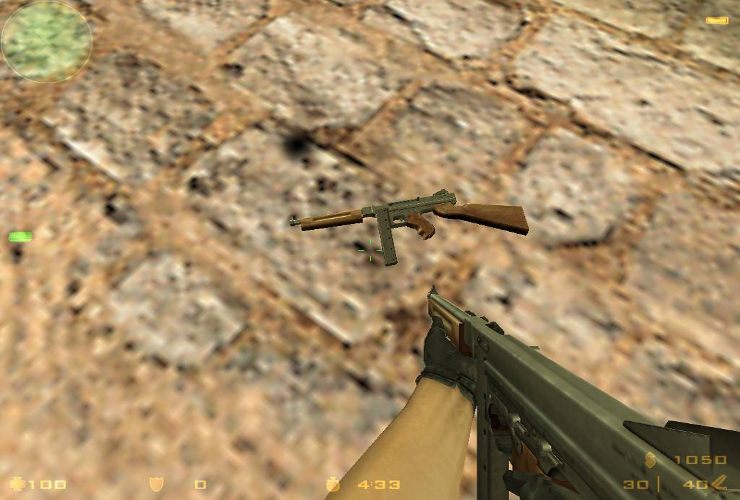 Thompson m1a1 на MP-5