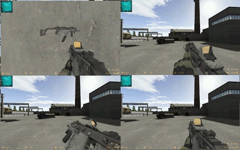 MW2 Kriss Super V + Red dot