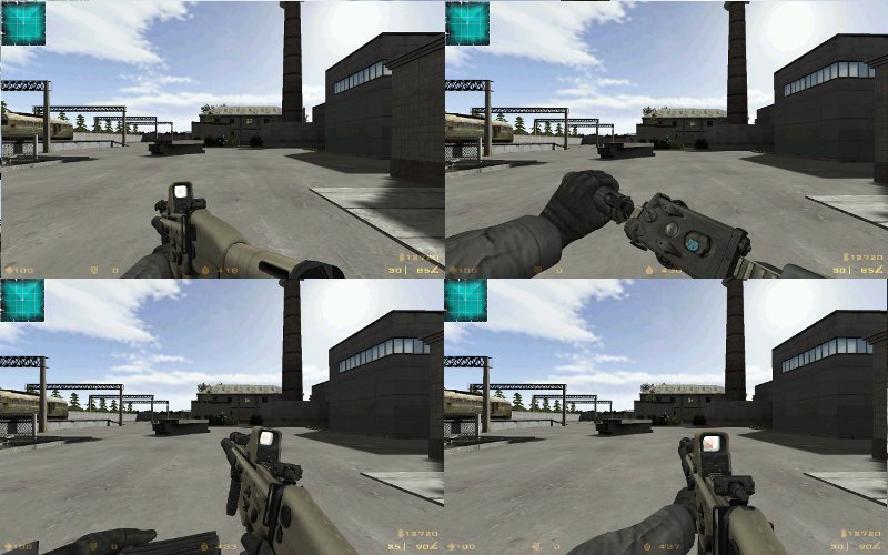 Shortez Tactical US Marines SCAR-L