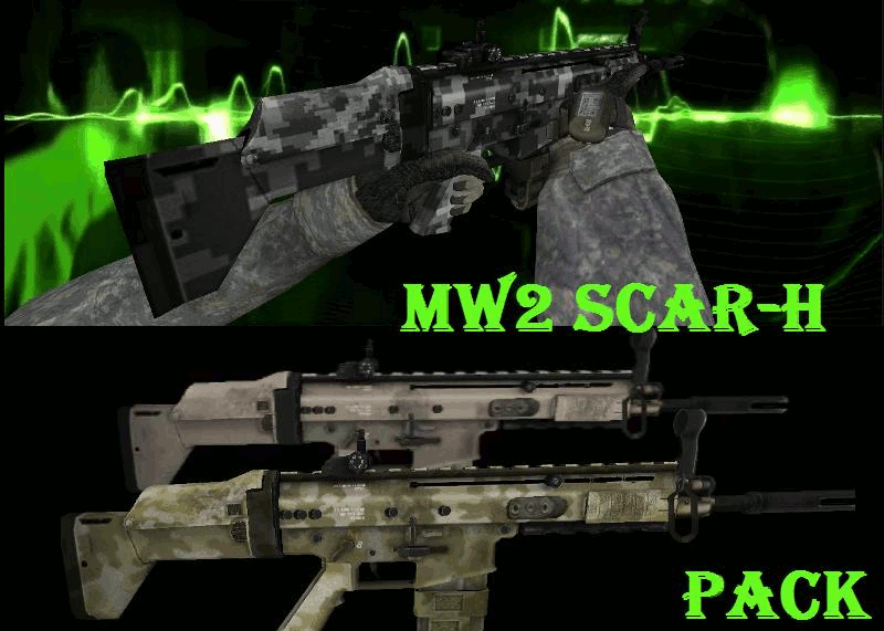 MW2 SCAR-H Pack