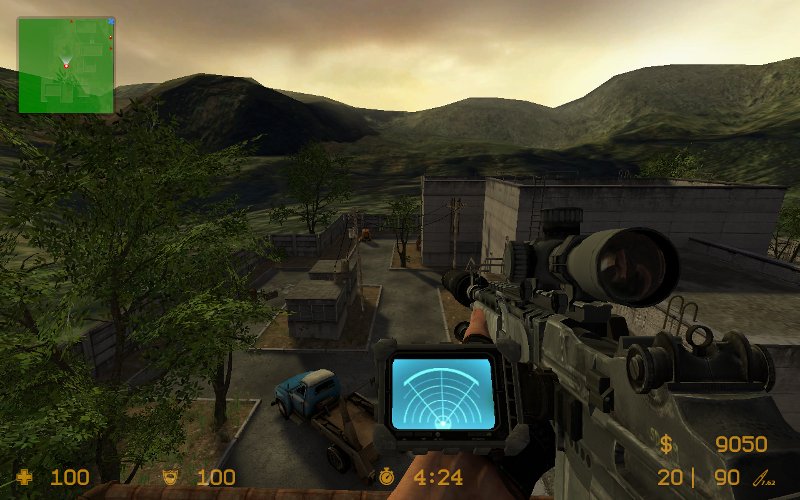 MW2 M-21 + HB + Silencer for G3SG1