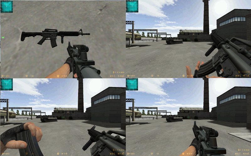 M16 RIS MW2 Imitation