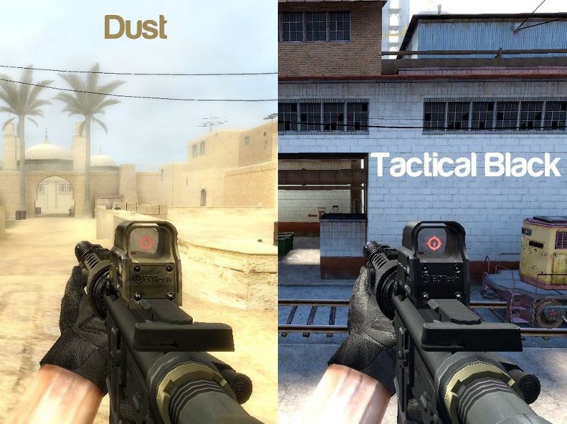 Tactical M4 Hybrid (DMG&SA12 anims)