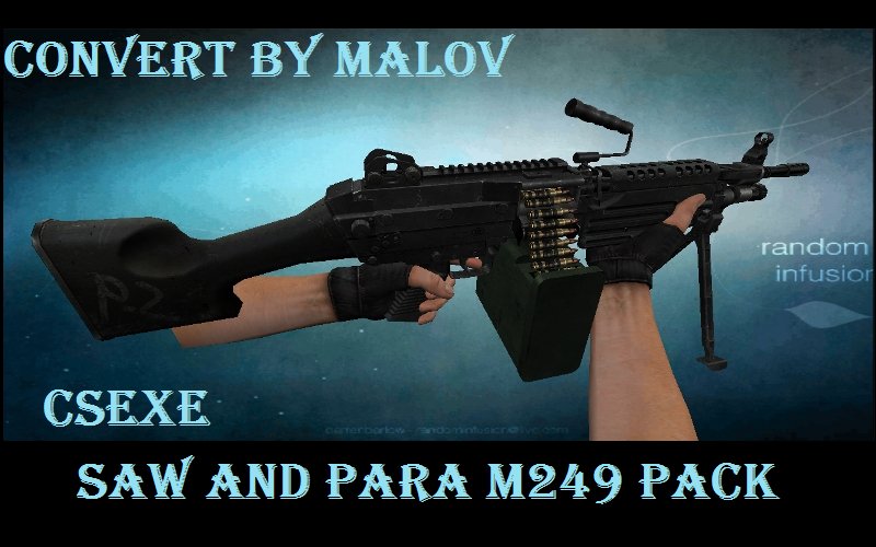 Saw and Para M249 Pack