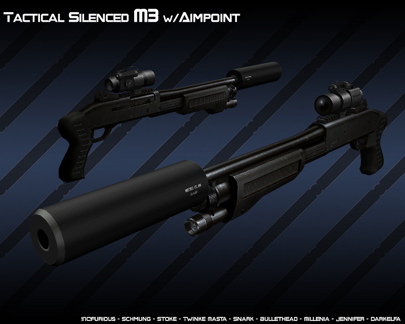 DarkElfa's Tactical Silenced M3