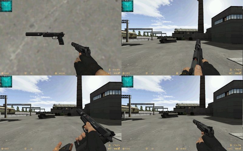 Shortez's  H&K USP - New Animations