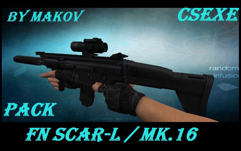 FN SCAR-L / Mk.16 pack for AUG
