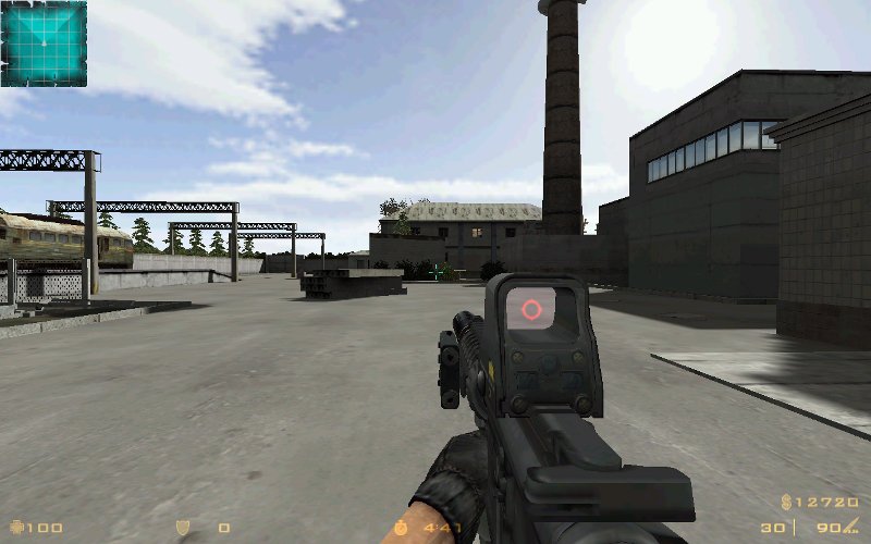 Centered Hybrid SPR for M4A1