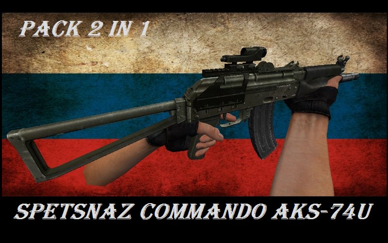 Spetsnaz commando AKS-74u PACK