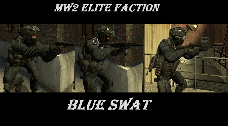 MW2 Elite factions Blue SWAT