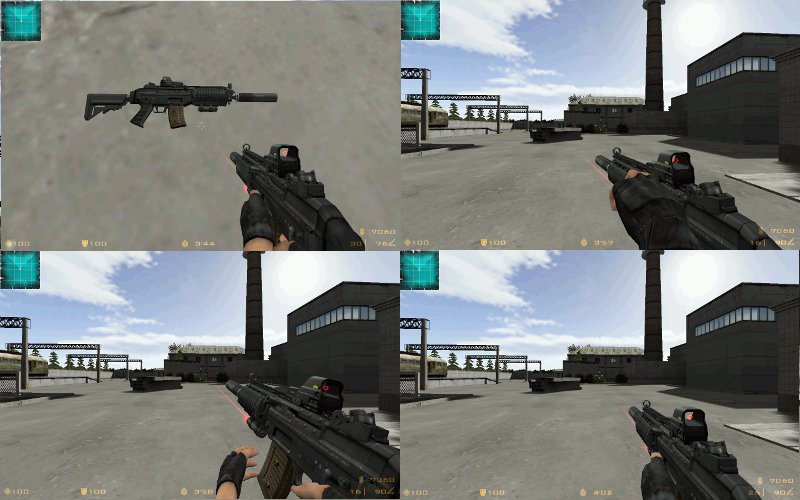Ris SG552 for M4A1