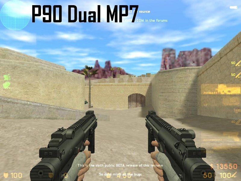 Dual MP7 for P90