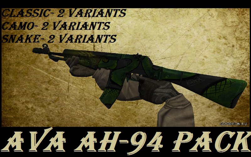 AVA AN-94 Camo pack
