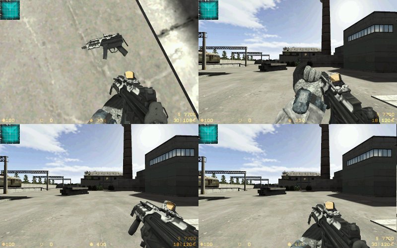 MW2 Snow camo MP5k
