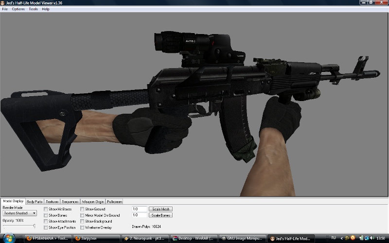 Jed's Half-Life Model Viewer v 1.36