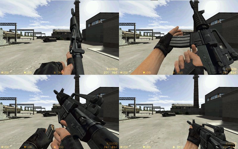 Детализированная CSS M4A1 (Из 20ти текстур)