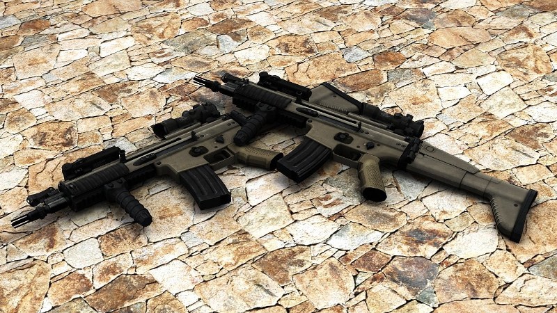 Soldier11's new SCAR anims V2 (Re-Animated)