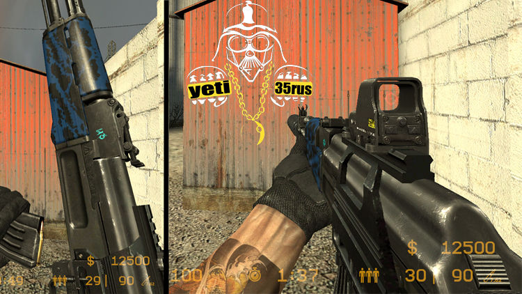 Ak47 on mw2 anims (camo pack)