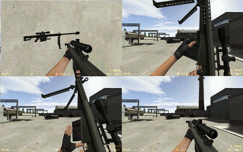 Barret M82 for SG550