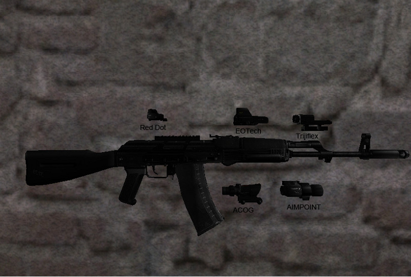 AK-74 pack for galil