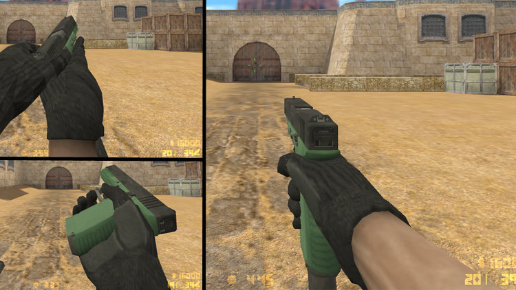 Green g18 one handed