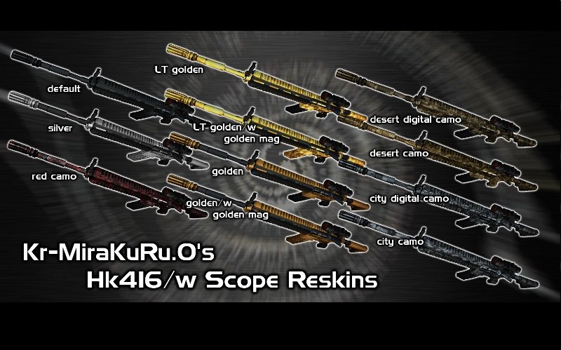 Hk416w Scope V.W+Sound+SPR+UGVI