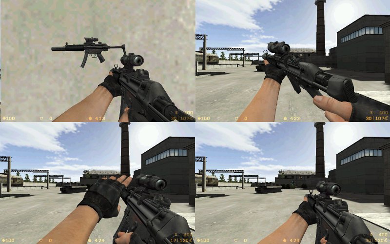 Spec Ops HK MP5SD Tactical + ACOG