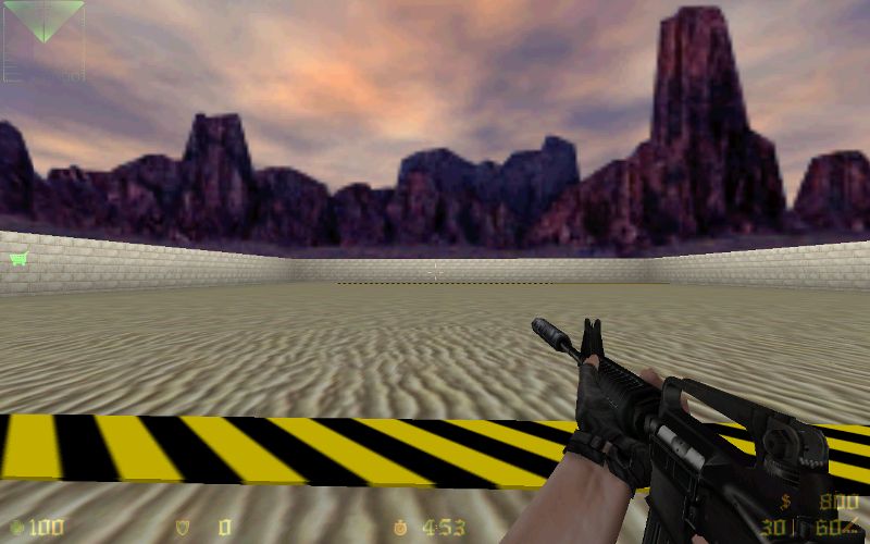 Black M4A1 original anims