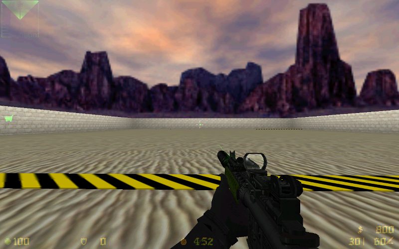 Assault green m4a1 fixed