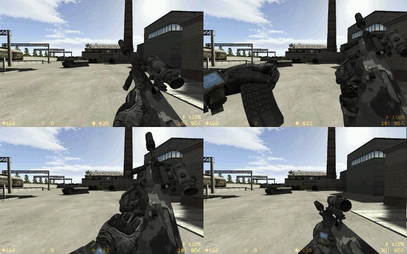 MW2 AUG HbaR + ACOG
