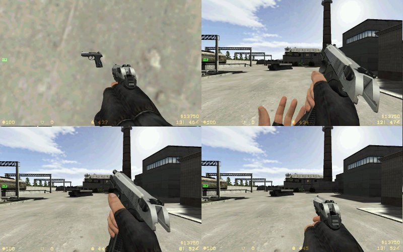 Beretta Px4 on MW2 Anims