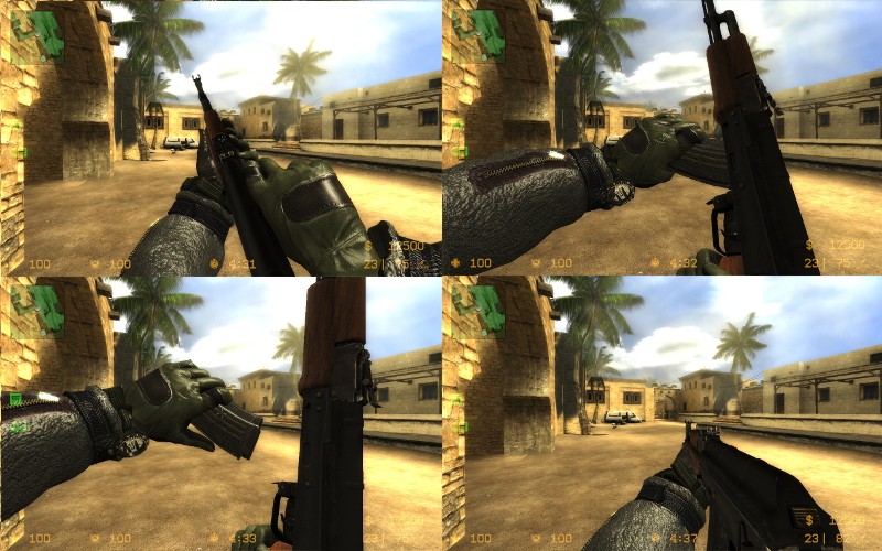 COD7 Black Ops AK47 + 10 Camouflages