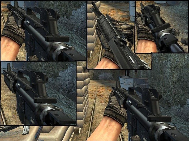 M4A1 Carbine SF-RIS + Jennifers!!'s Animations