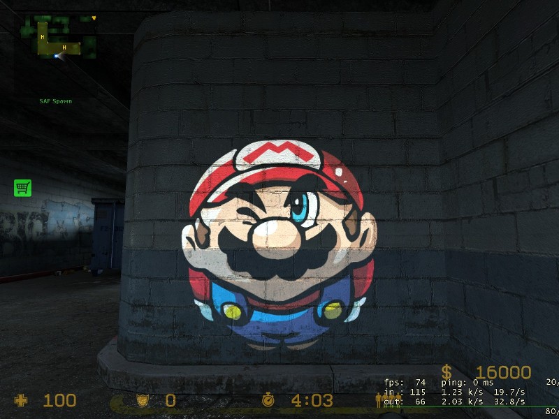 Mario Pinball flashlight