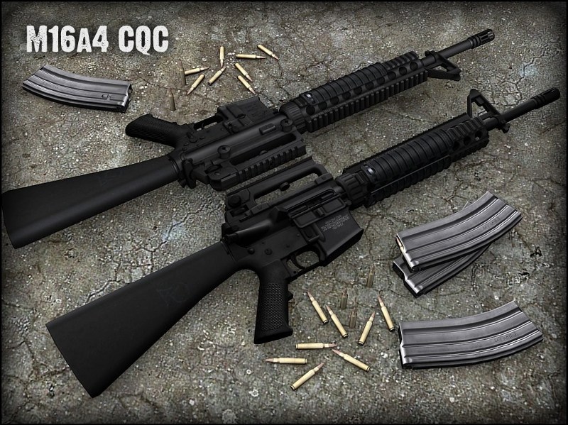 M16A4 CQC for famas